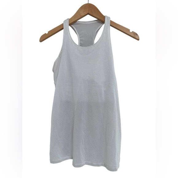 Lululemon Pushing Limits Tank White Size 4 W1ADJS - Picture 3 of 7